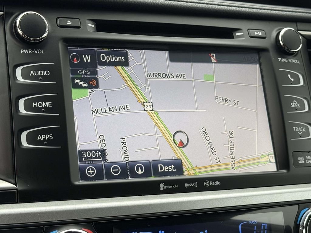 Used 2017 Black Toyota XLE image 3