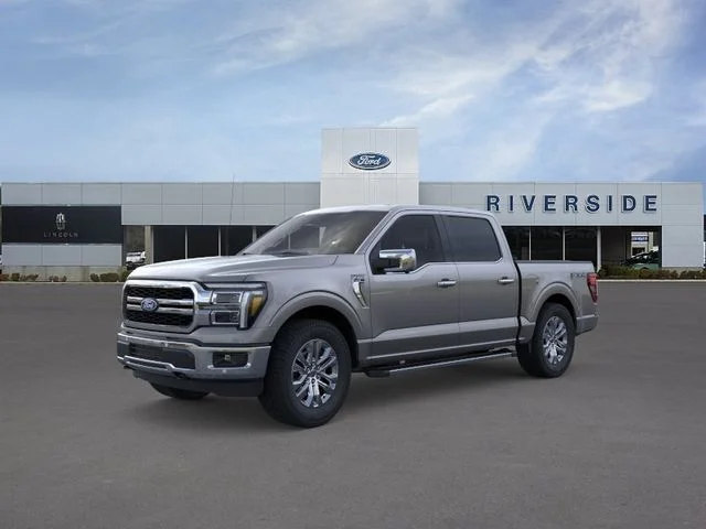 New 2026 Carbonized Gray Metallic Ford Lariat® image 1