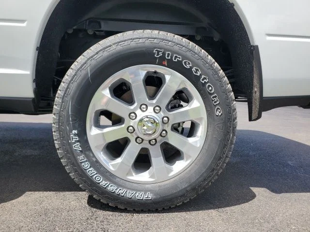 New 2026 Bright White Clear-Coat Exterior Paint RAM Laramie image 9