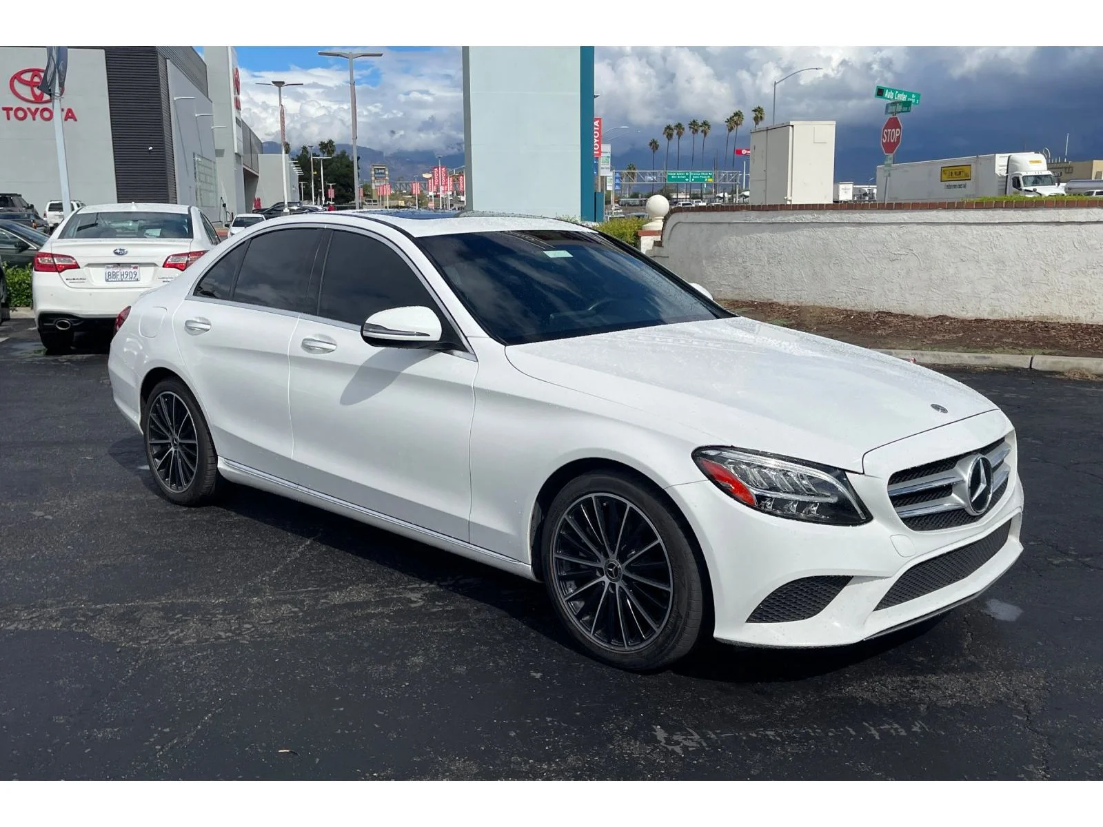 Used 2020 Polar White Mercedes-Benz C300 image 8