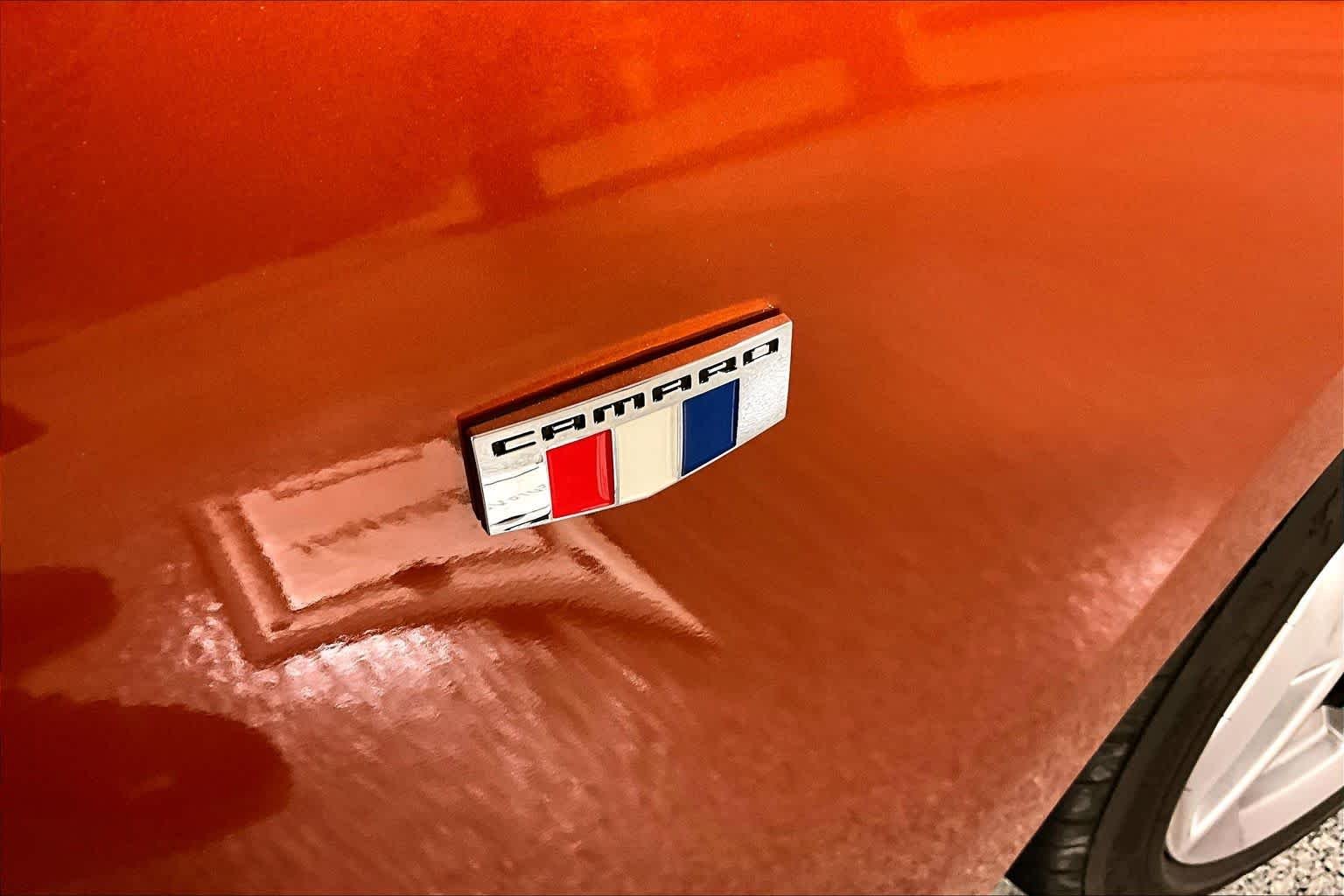 Used 2024 Vivid Orange Metallic Chevrolet 1SS image 10