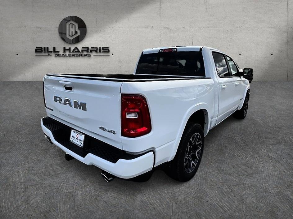 New 2026 Bright White Clear-Coat Exterior Paint RAM Laramie image 6