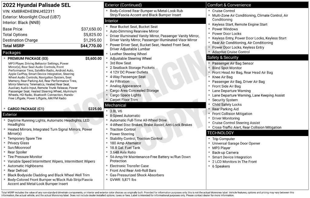Certified Used 2022 White Hyundai SEL image 25