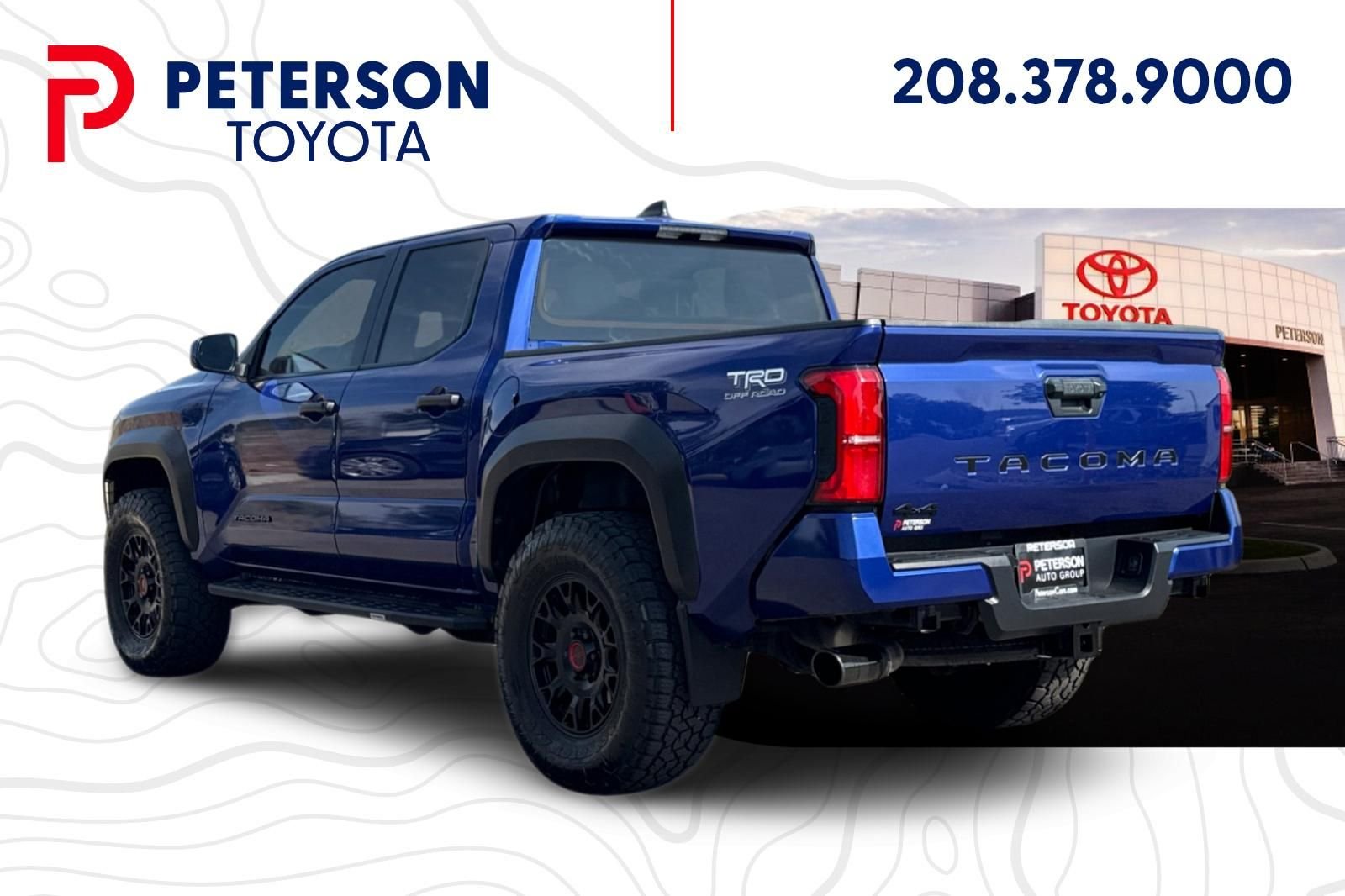 Used 2024 Blue Toyota TRD Off-Road image 5