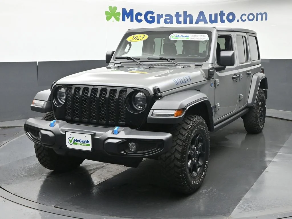 Used 2023 Gray Jeep Willys 4xe image 20