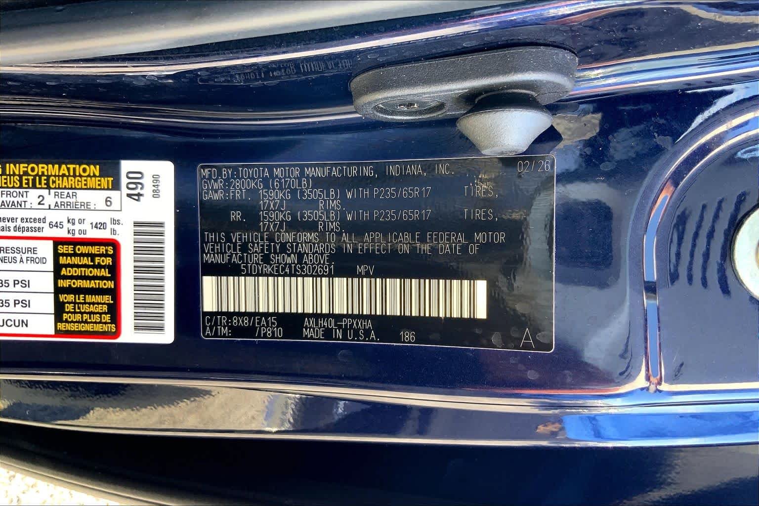 Used 2026 Blueprint Toyota XLE image 36