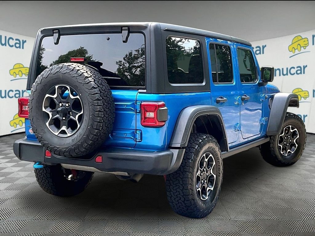 Used 2023 Blue Jeep Rubicon 4xe image 6