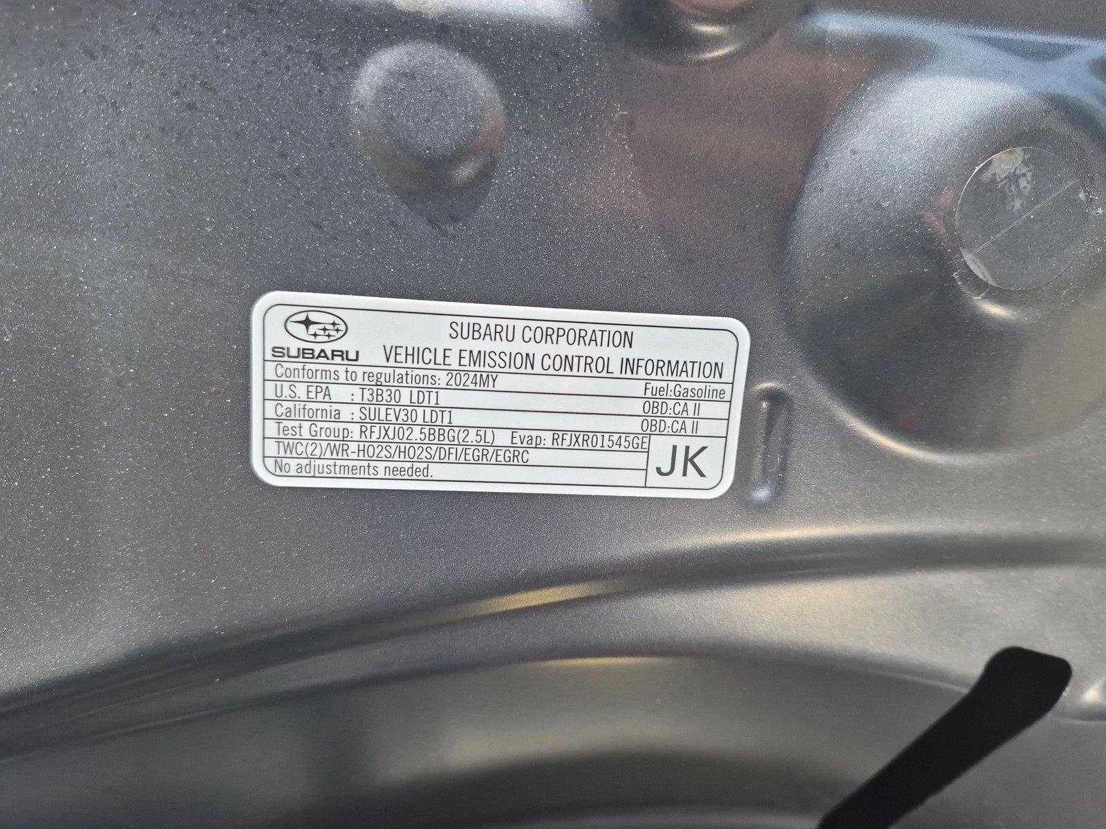 Used 2024 Magnetite Gray Metallic Subaru Sport image 24