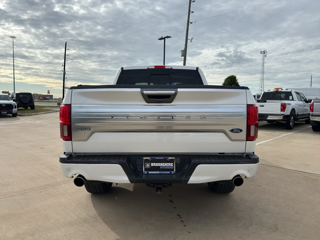 Used 2019 White Platinum Metallic Tri-Coat Ford Limited image 7