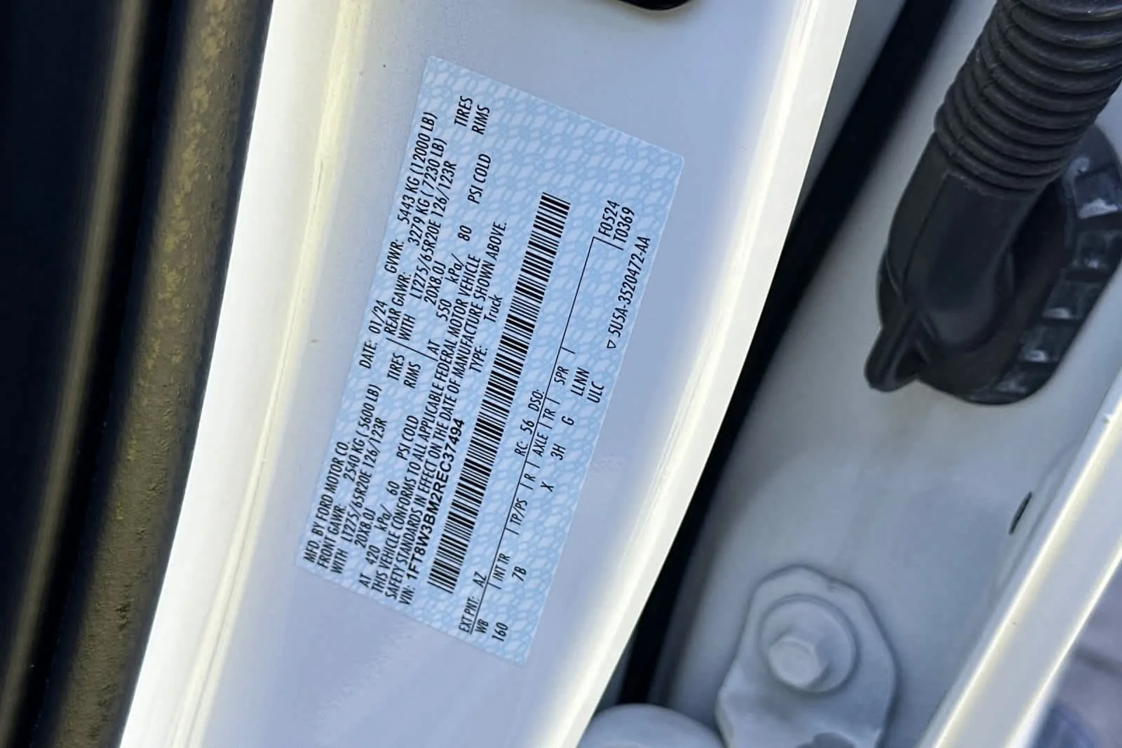 Certified Used 2024 Star White Ford Platinum image 28