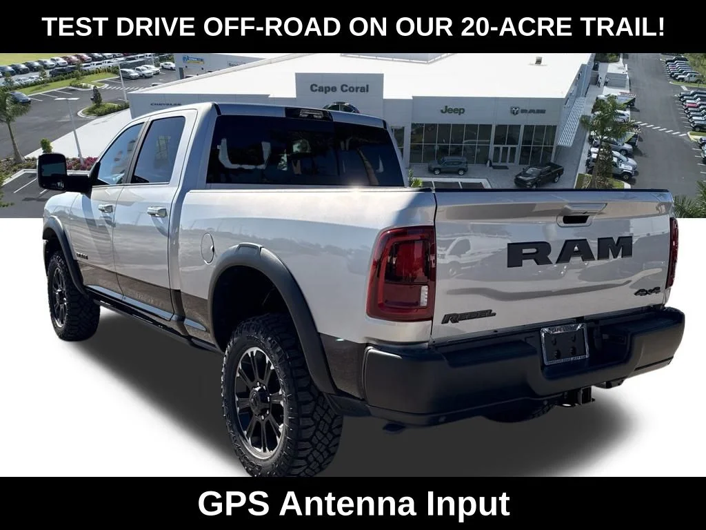 New 2026 Silver-Zynith Exterior Paint RAM Rebel image 6