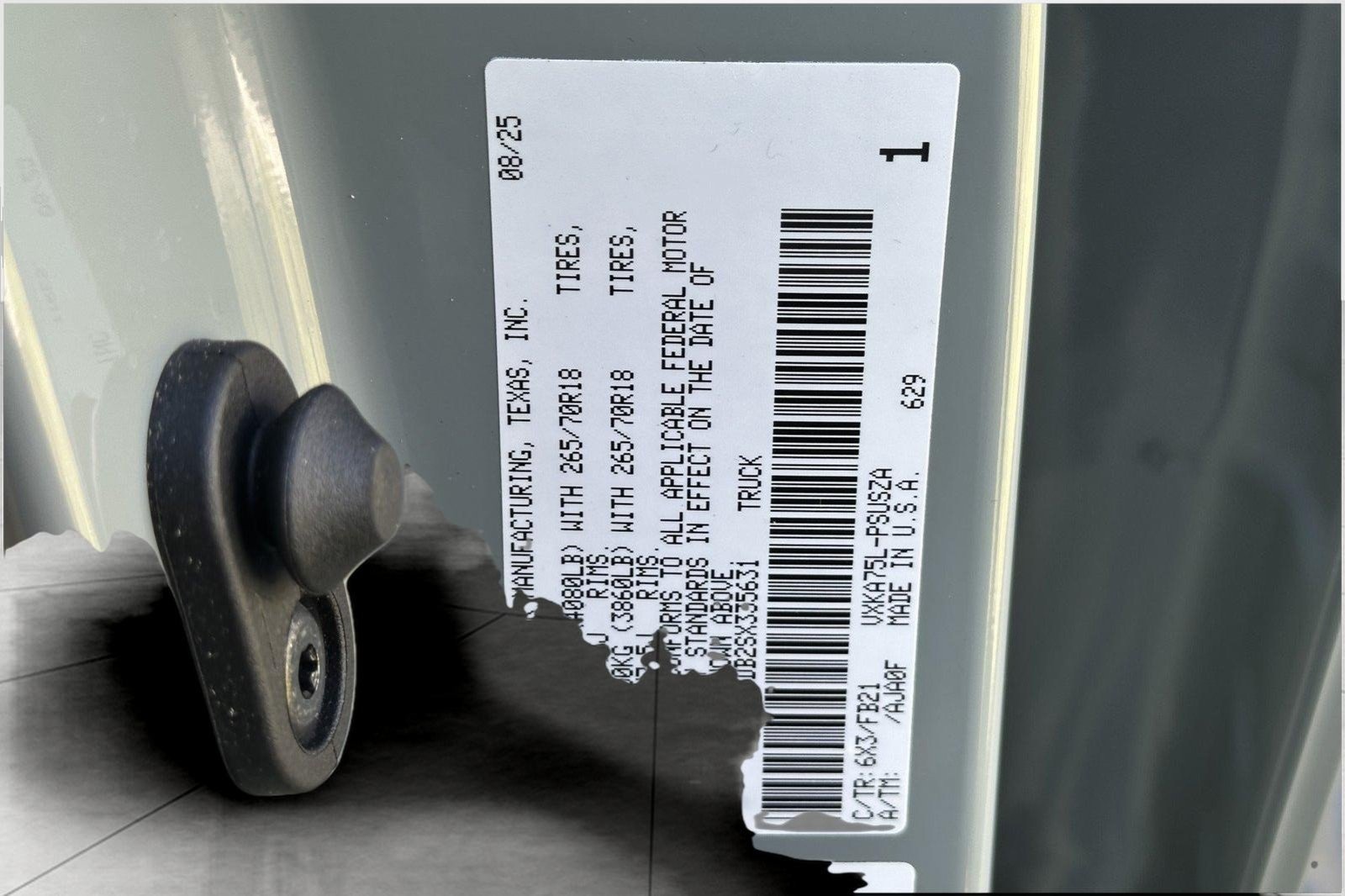 Certified Used 2025 Lunar Rock Toyota SR5 image 7
