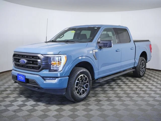 Certified Used 2023 Blue Ford XLT image 3