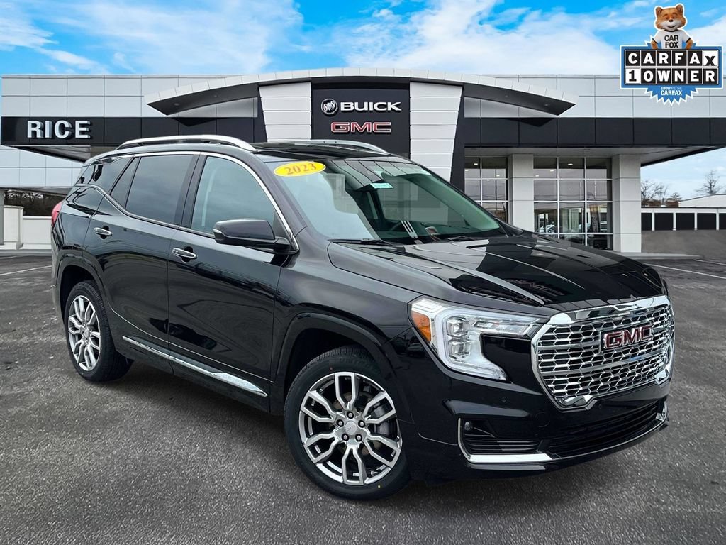 Certified Used 2023 Ebony Twilight Metallic GMC Denali image 1