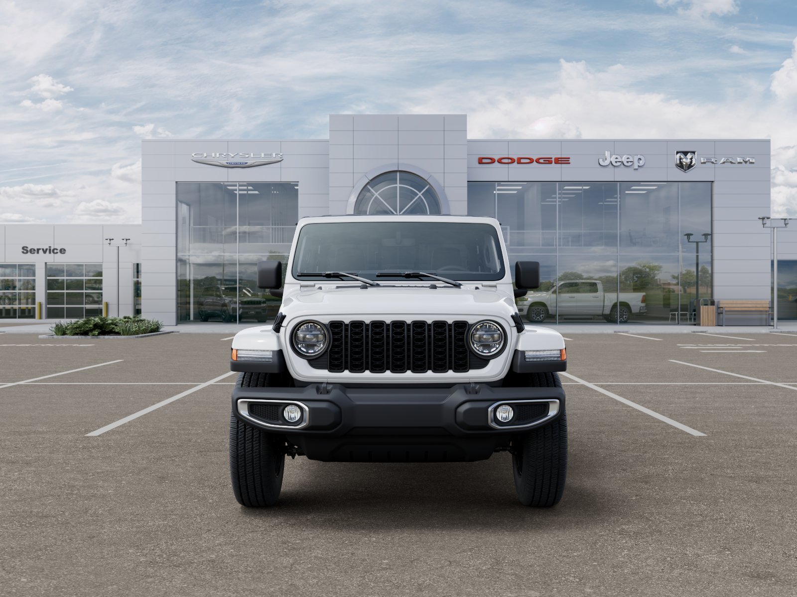 New 2027 Bright White Clearcoat Jeep Sport image 35