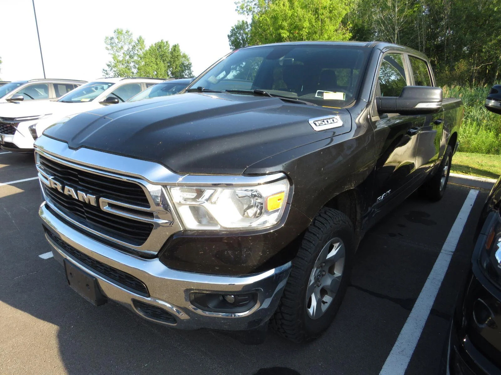 Used 2019 Diamond Black Crystal Pearlcoat Ram Big Horn/Lone Star image 7