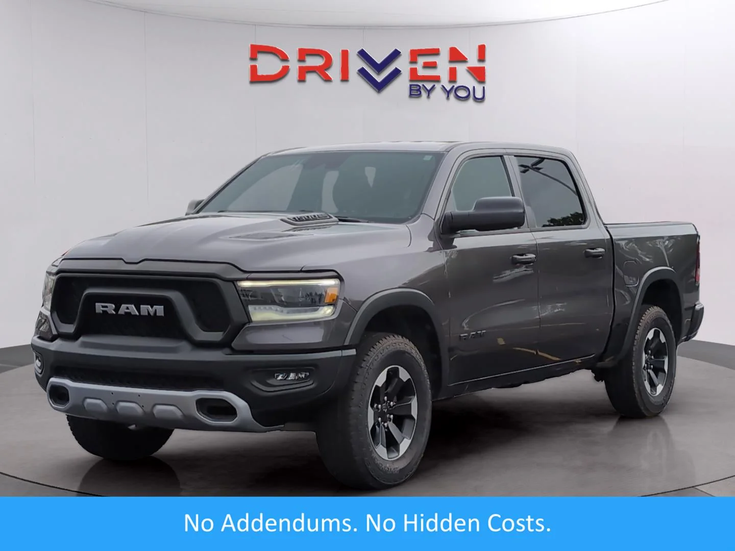Used 2024 Granite Crystal Metallic Clearcoat Ram Rebel image 1