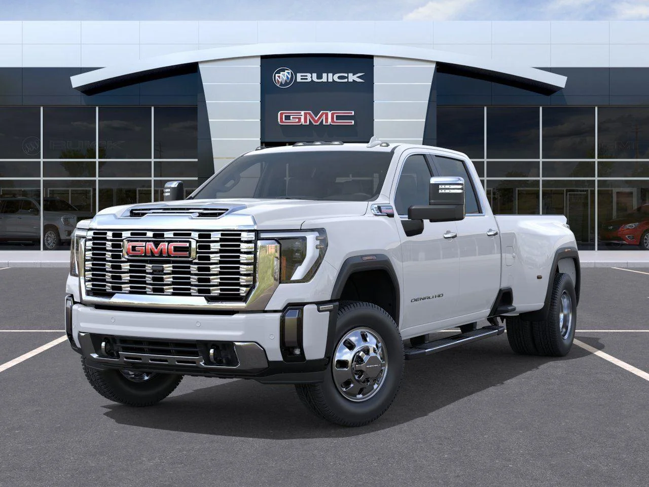 New 2026 Glacier White Tricoat GMC Denali DRW image 6