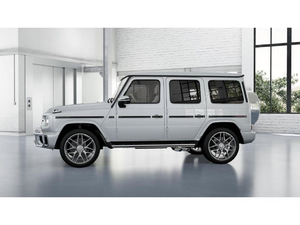 New 2027 MANUFAKTUR Moonlight White Metallic Mercedes-Benz AMG® G 63 SUV image 35