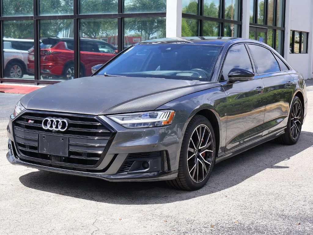 Used 2020 Gray Audi 4.0T image 14