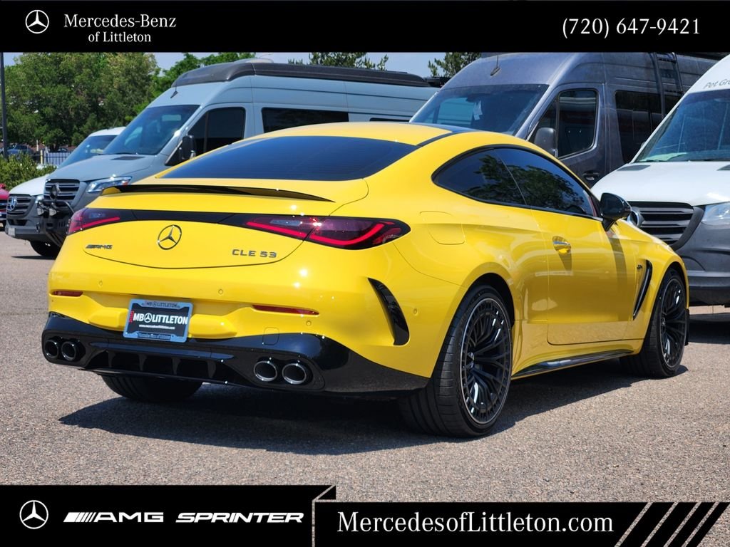 New 2026 Sun Yellow Mercedes-Benz CLE 53 AMG® image 7