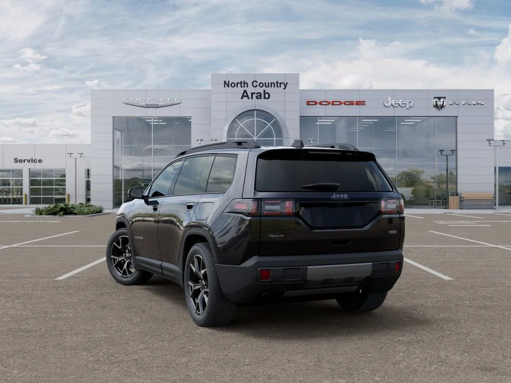 New 2026 Diamond Black Crystal Pearl-Coat Exterior Paint Jeep Overland image 3