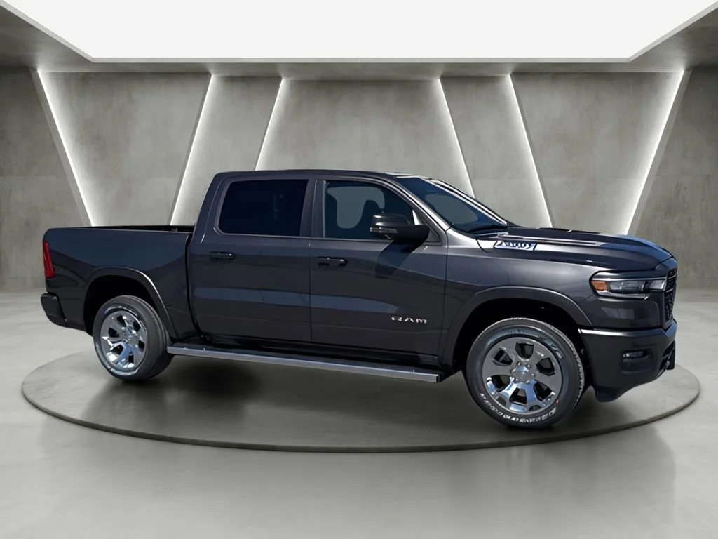 New 2026 Granite Crystal Metallic Clear-Coat Exterior Paint RAM Big Horn/Lone Star image 2