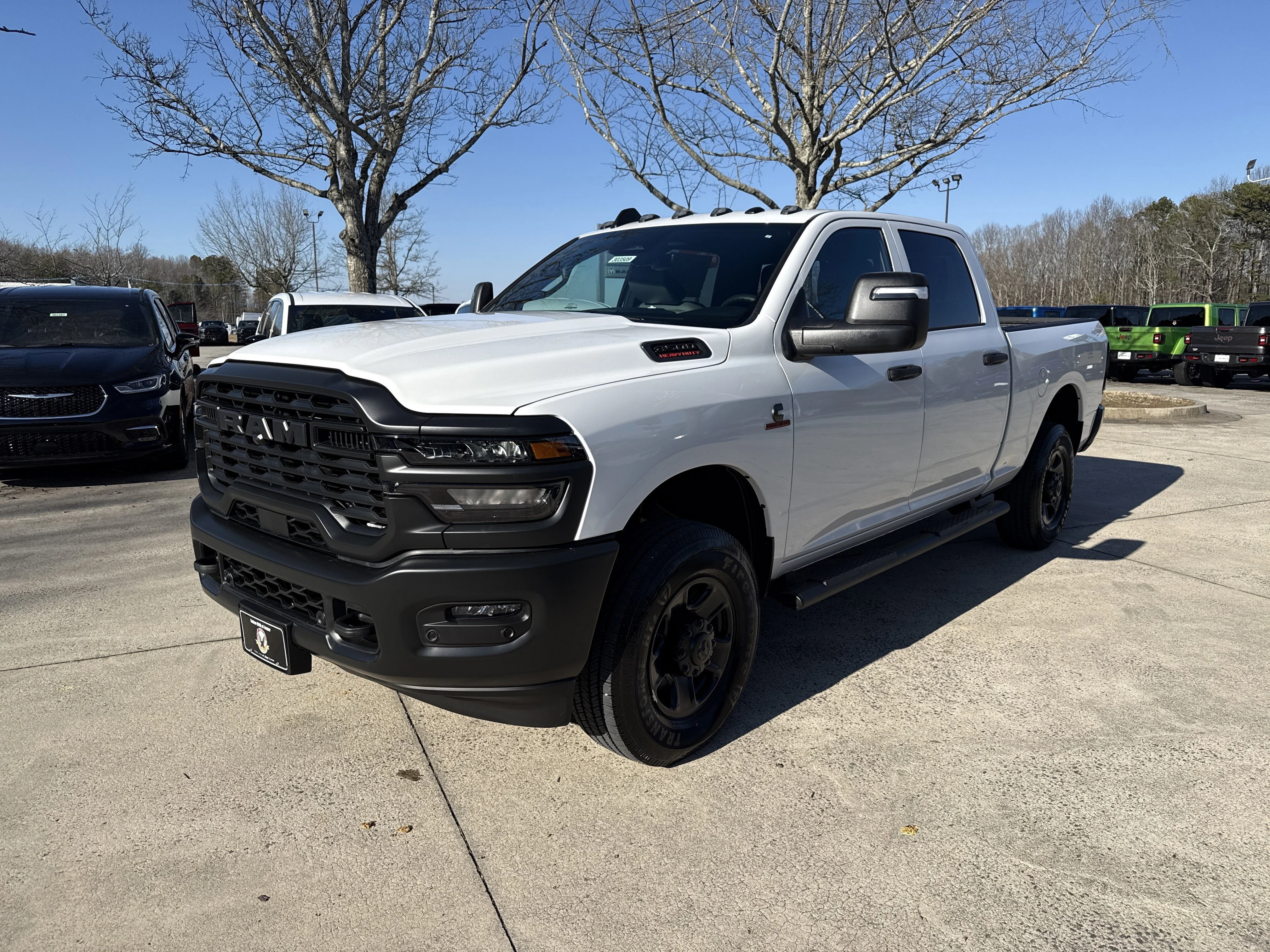 New 2026 Bright White Clearcoat Ram Tradesman image 3