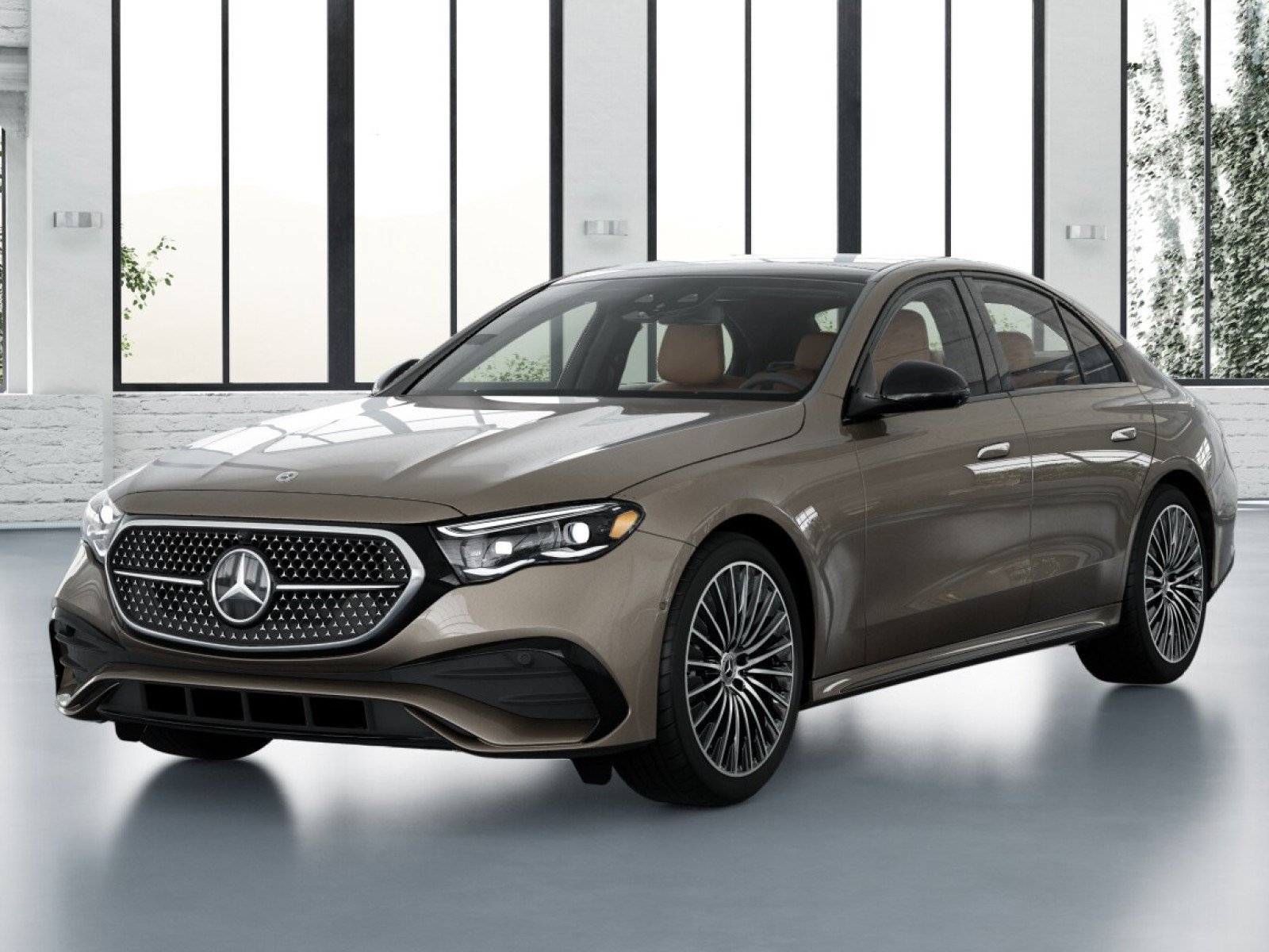 New 2026 Sonoran Brown Metallic Mercedes-Benz E 350 4D Sedan image 2