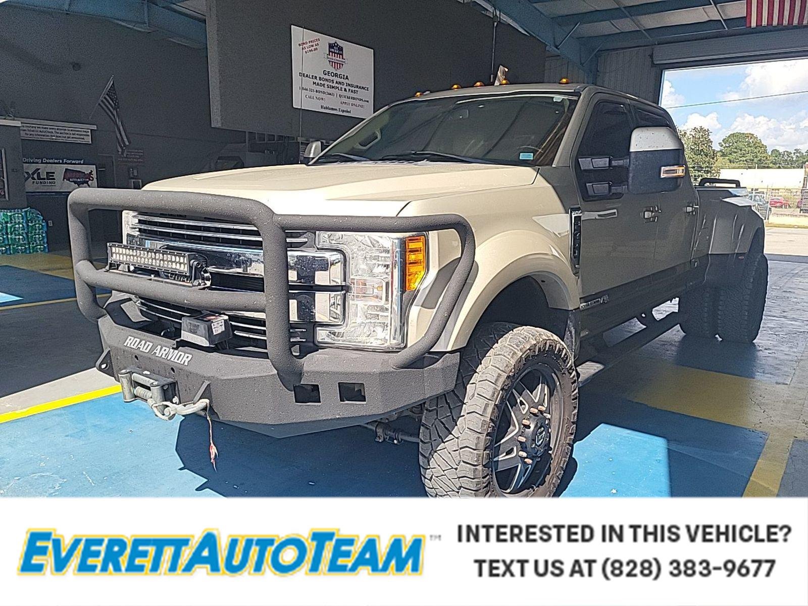 Used 2017 White Gold/Caribou Ford Lariat image 1