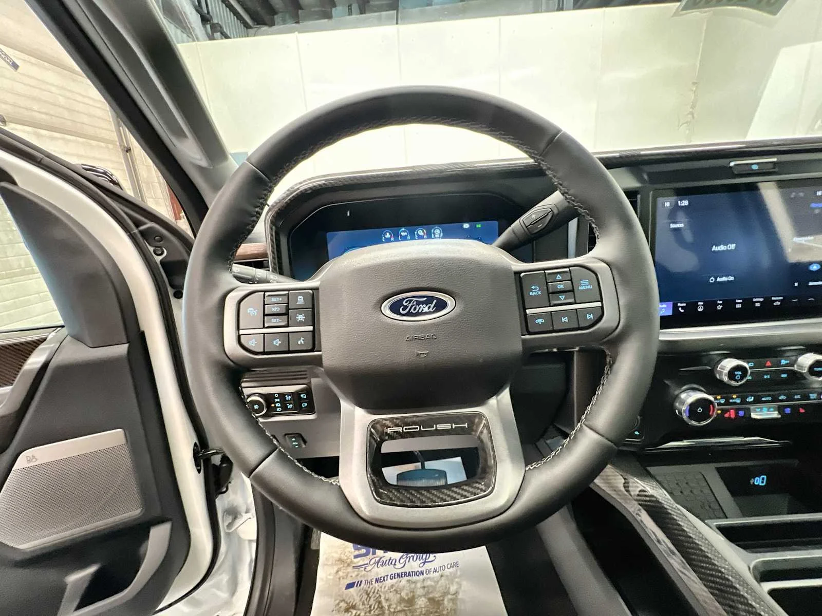 New 2026 Star White Metallic Tri-Coat Ford LARIAT image 11