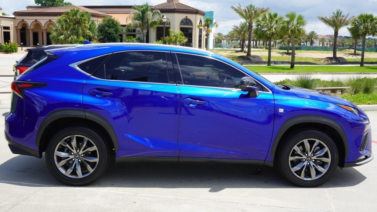 Certified Used 2021 HEAT BLUE CONTRAST LAYERI Lexus NX 300 F SPORT image 4
