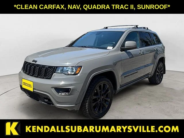 Pre-Owned 2019 Jeep Grand Cherokee Altitude 4WD 4D Sport Utility
