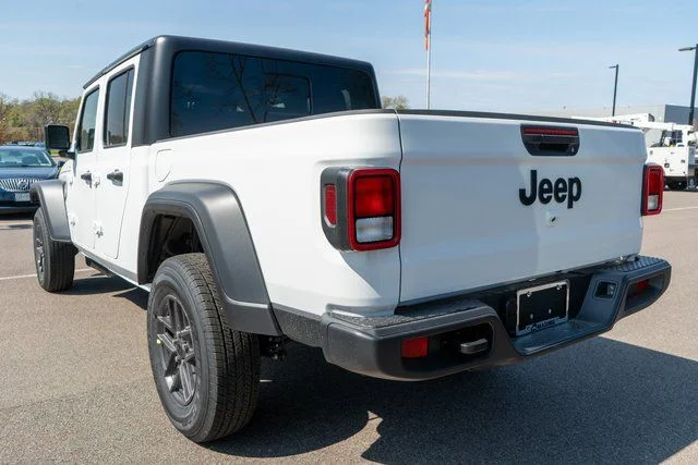 New 2026 Bright White Clear-Coat Exterior Paint Jeep Sport S image 7