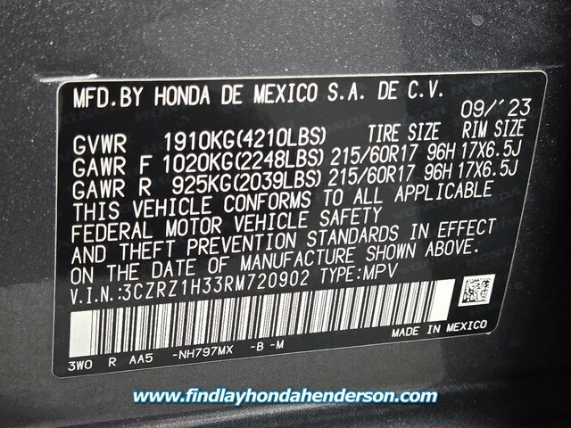 2024 Honda HR-V LX - Photo 45