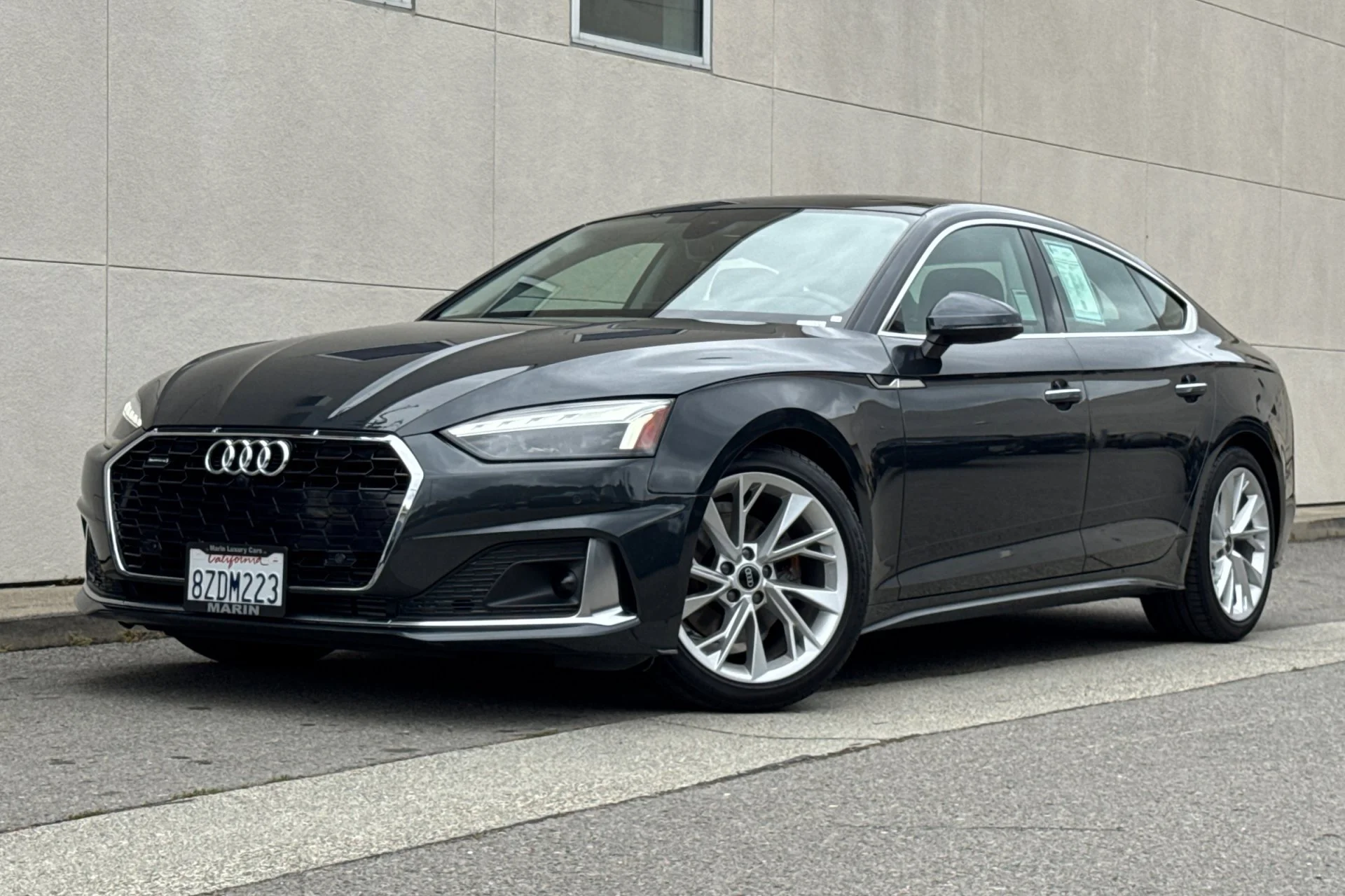 Used 2022 Manhattan Gray Metallic Audi Premium Plus 40 TFSII Quattro image 1