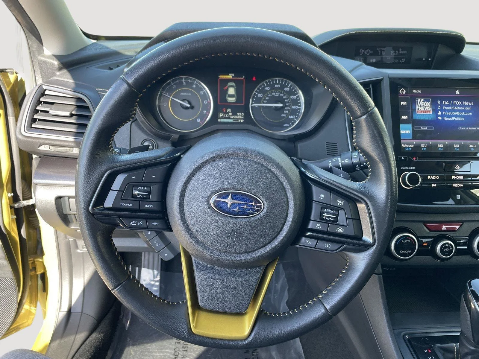 Used 2021 Plasma Yellow Pearl Subaru Sport image 9