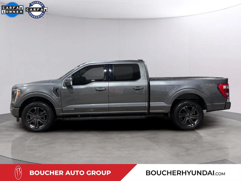 Used 2022 Carbonized Gray Metallic Ford Lariat image 6