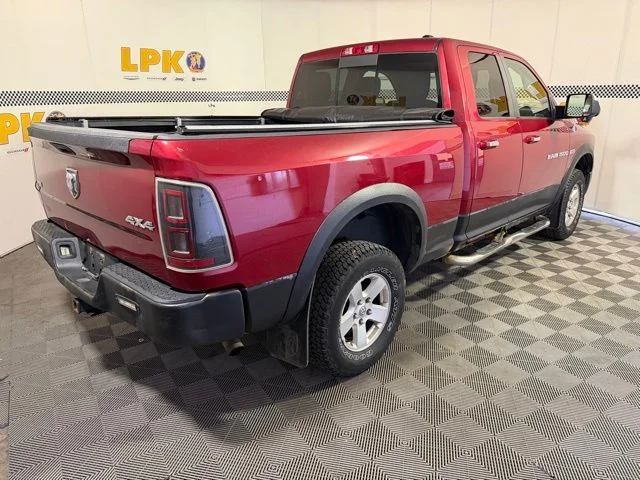 Used 2011 Flame Red Clearcoat Ram SLT image 3