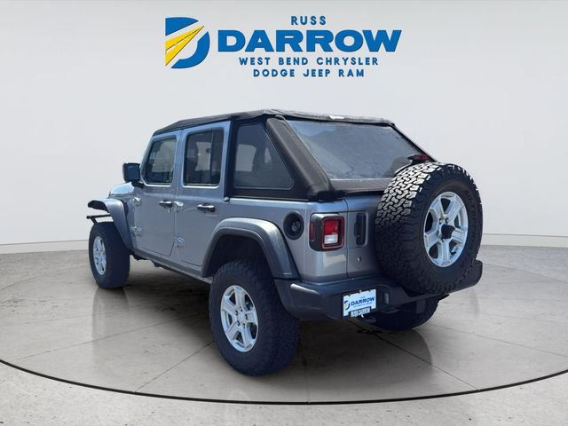 Used 2019 Silver Jeep Unlimited Sport S image 3
