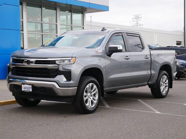 Used 2023 Chevrolet Silverado 1500 LT with VIN 3GCUDDEDXPG360438 for sale in Roseville, Minnesota