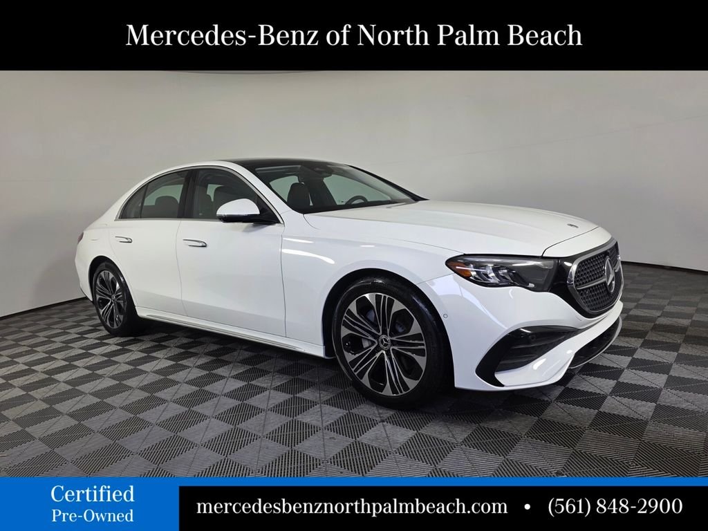 Certified Used 2025 White Mercedes-Benz E 350 image 8