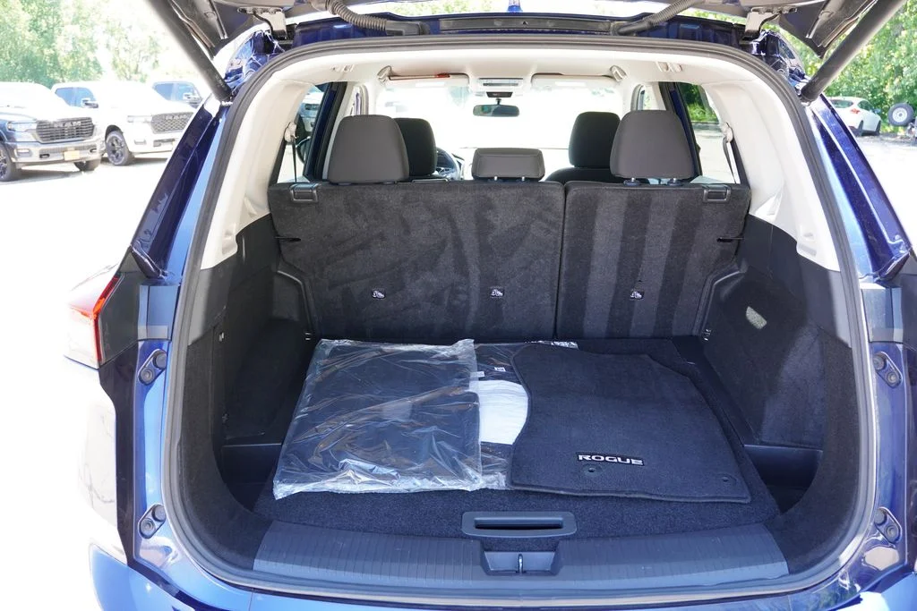 Certified Used 2025 Deep Ocean Blue Pearl Nissan SV image 20