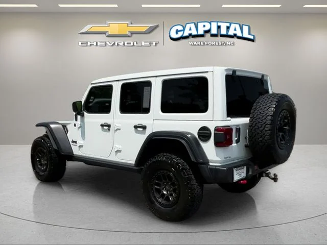 Used 2022 White Jeep Unlimited Rubicon image 4