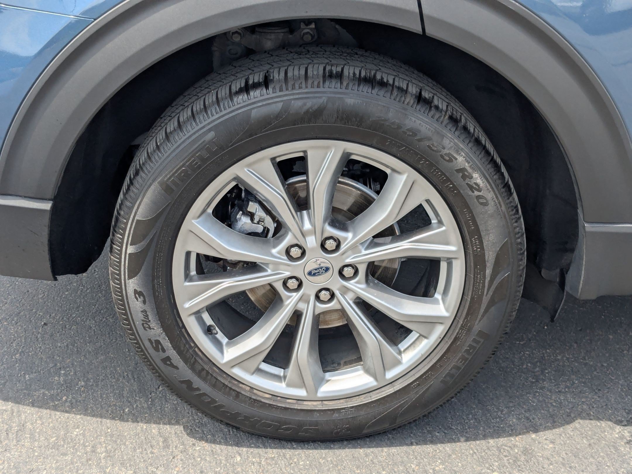Used 2020 Blue Metallic Ford XLT image 13