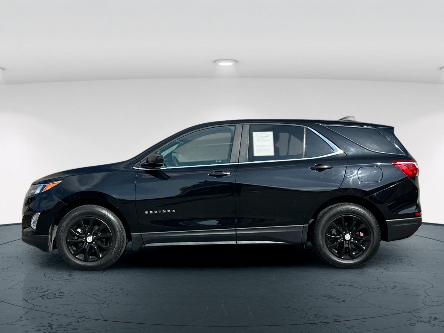 Used 2021 Black Metallic Chevrolet LT 4D Sport Utility image 3