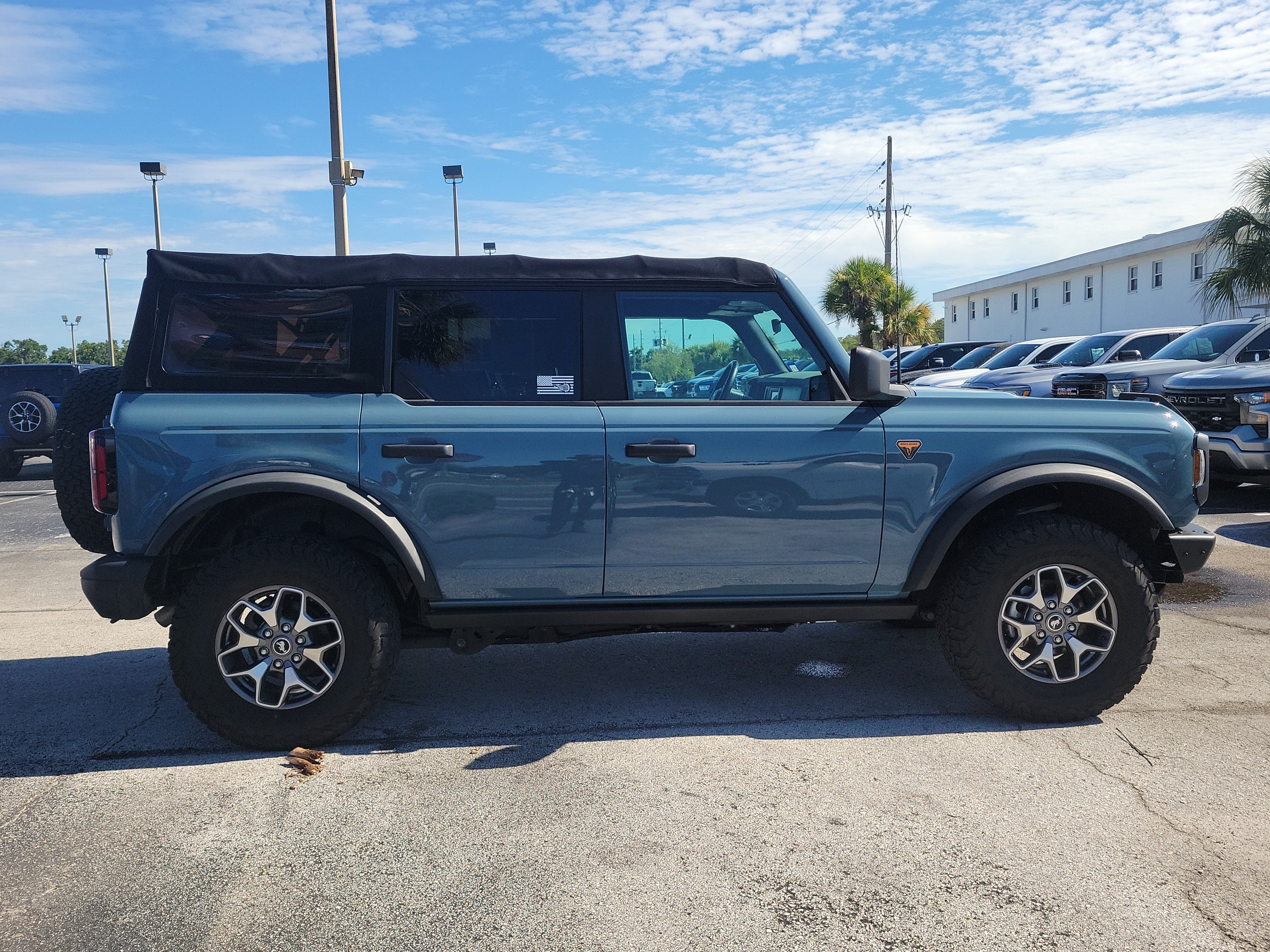 Used 2021 Light Blue Ford Badlands image 8