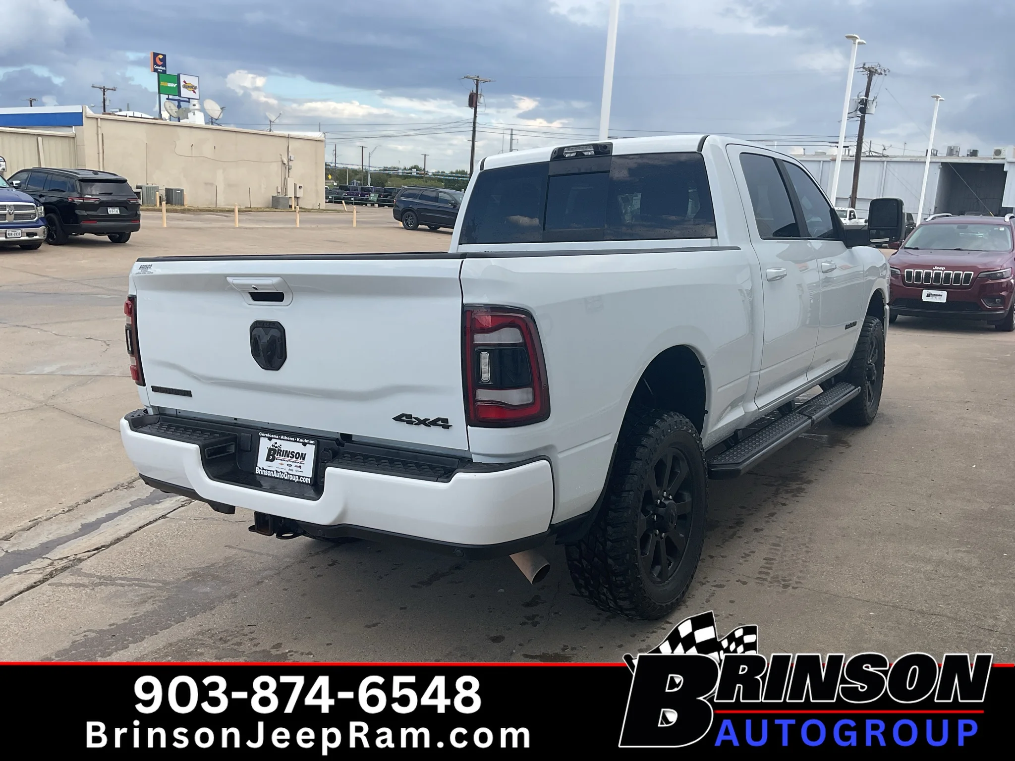 Used 2024 Bright White Clearcoat Ram Big Horn image 7