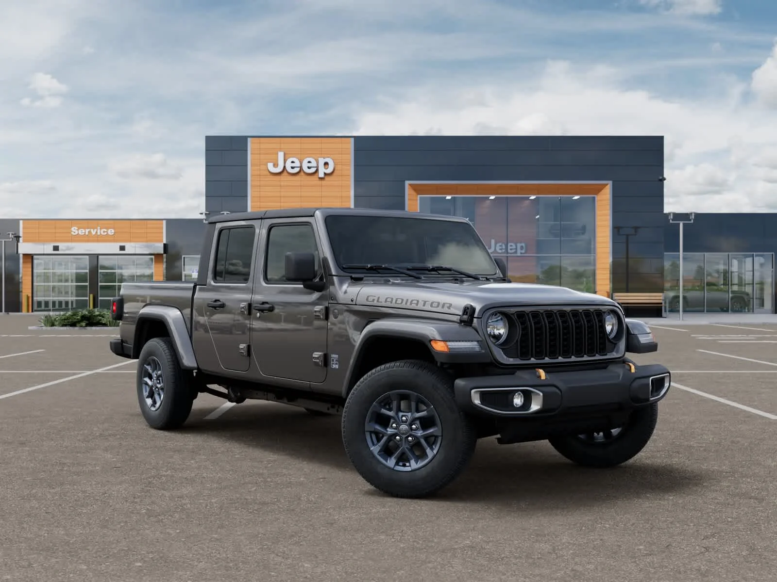 New 2026 Granite Crystal Metallic Clearcoat Jeep 85th Anniversary Edition image 5