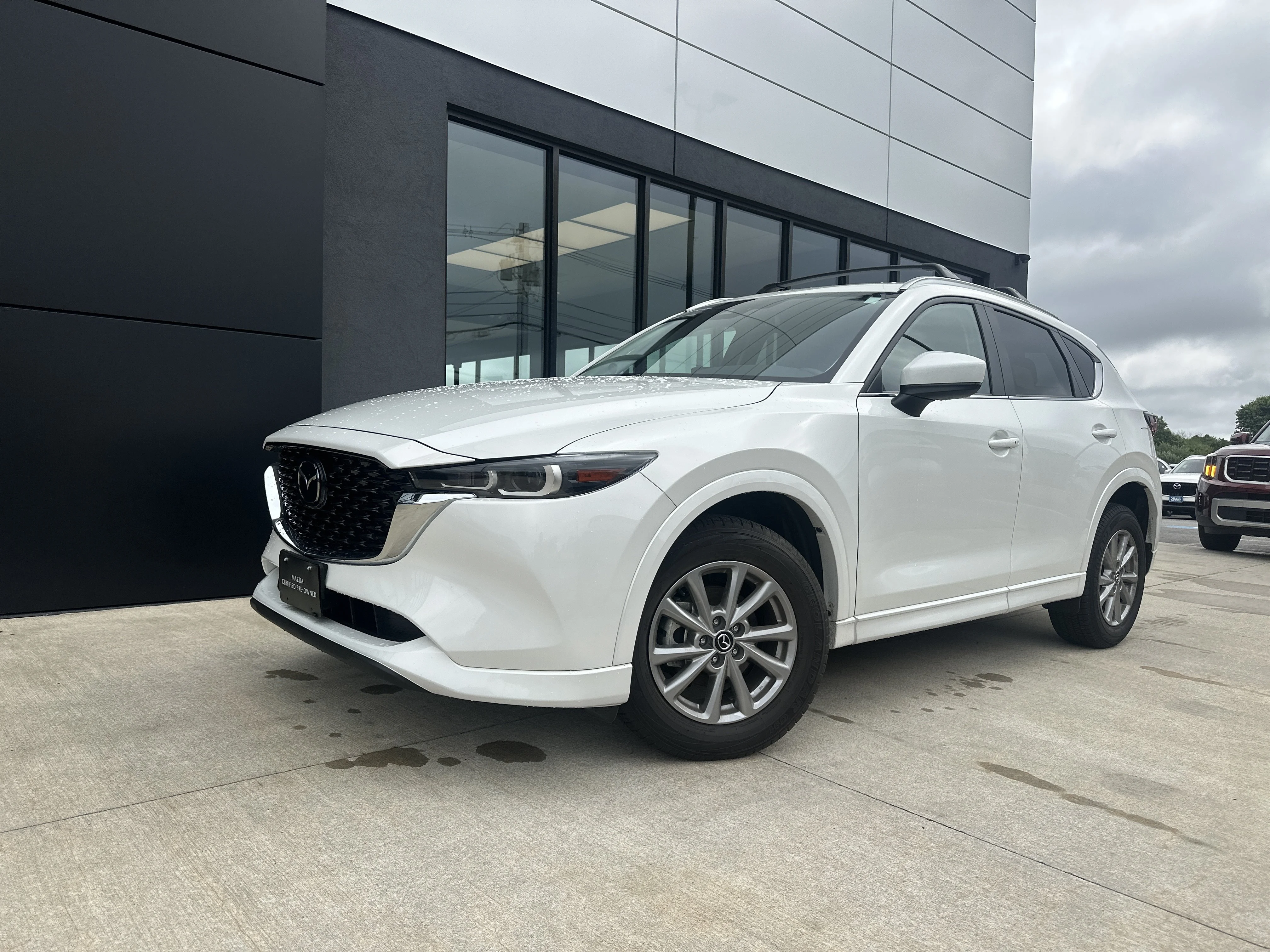 Certified Used 2025 Rhodium White Metallic Mazda 2.5 S Preferred Package image 1